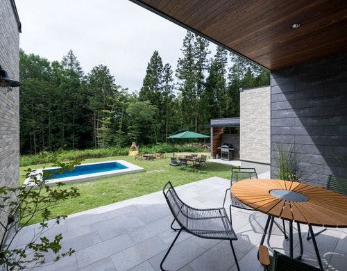 テラスからの眺め