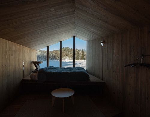 POND室内の冬の姿