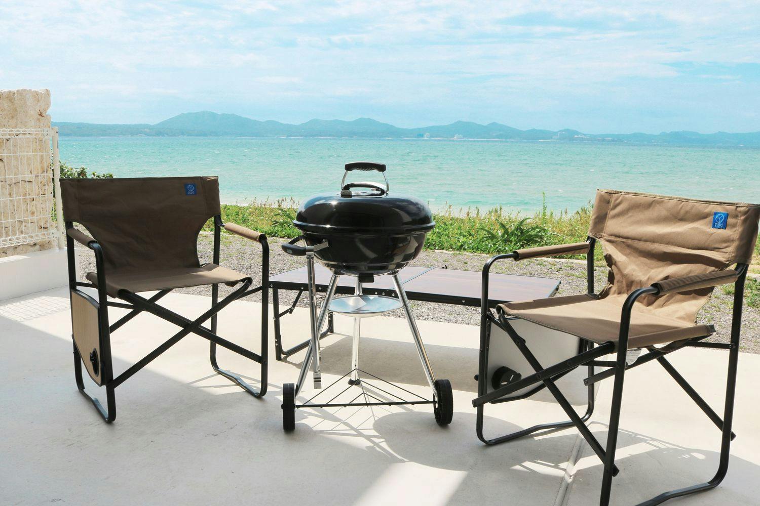Beach front studio NagoNago