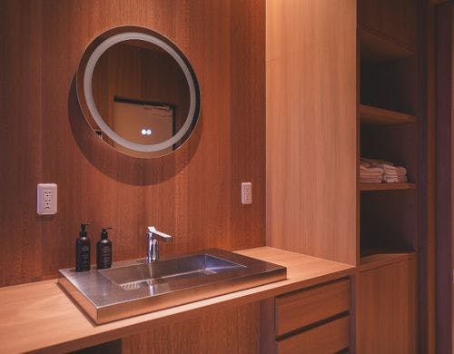 バスルーム脱衣所