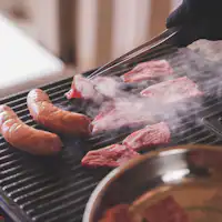 肉BBQ風景