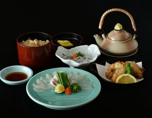 まるせい　あのりふぐ御膳