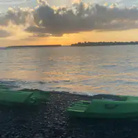 オーナー所有の分割式カヤック「テキーラ」