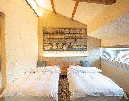 ベッドルーム 鉄の間