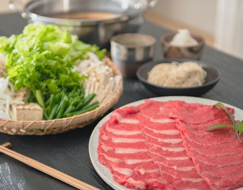 淡路牛のしゃぶしゃぶ