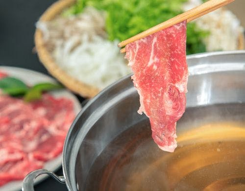 淡路牛のしゃぶしゃぶ