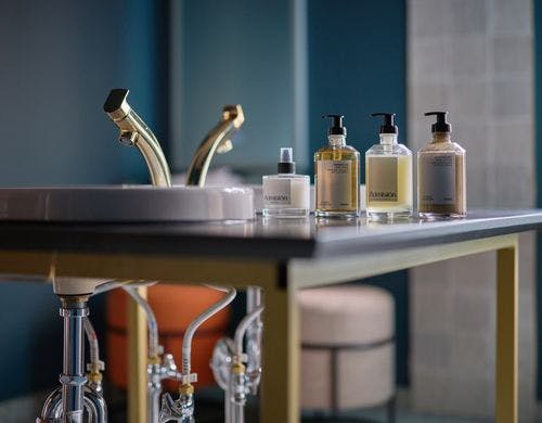 バスルームのアメニティ