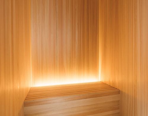 二人まで可能なサウナ室