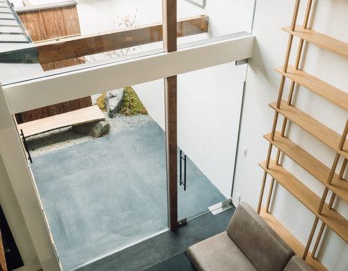 開放感のある吹き抜けデザイン