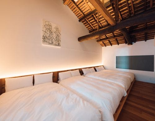 最大四人宿泊可能