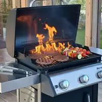 【BBQ】コンロでバーベキューを♪