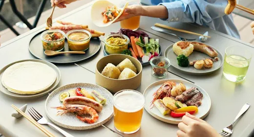 【早期割90】90日前のご予約で自然豊かな空間をお得に満喫するBBQプラン<2食付>