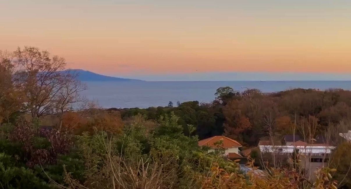 デッキからの景観