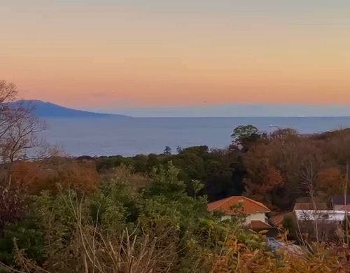 デッキからの景観