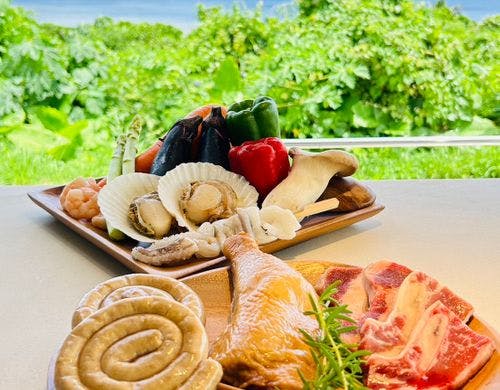 極上石垣牛とオーシャンビューの贅沢BBQ