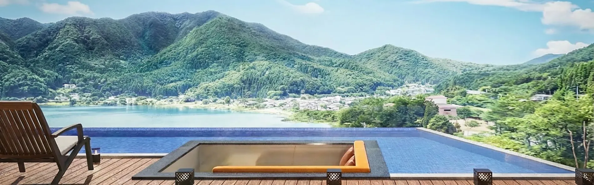 景雅 奥河口湖