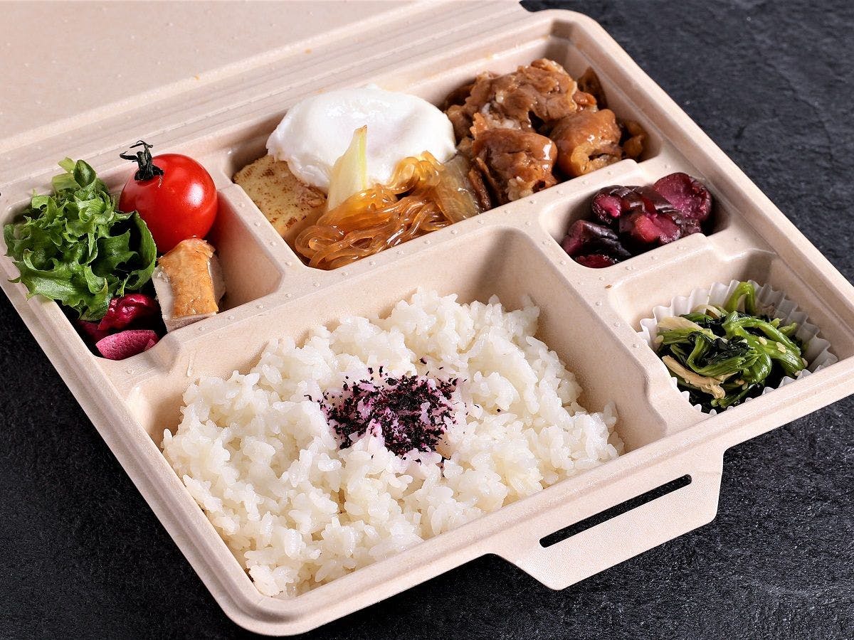 テイクアウト朝食■牛すき煮弁当イメージ