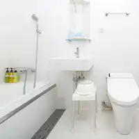 ห้องน้ำในห้องพัก