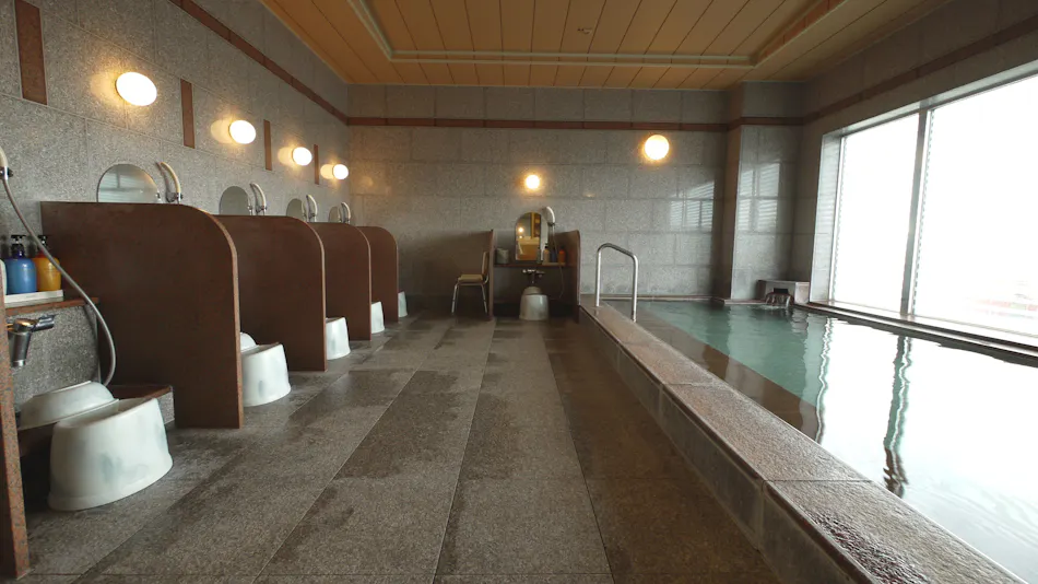 Natural Hot Spring Kojohama "Traveler's Bath" Hotel Route-Inn Higashi-Muroran Ekimae