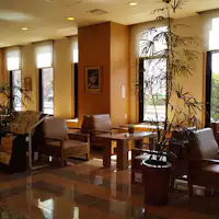 นี่คือบริเวณล็อบบี้ภายในอาคาร