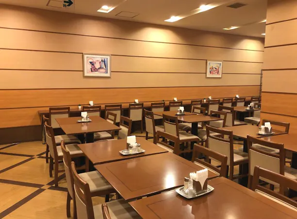 朝食会場