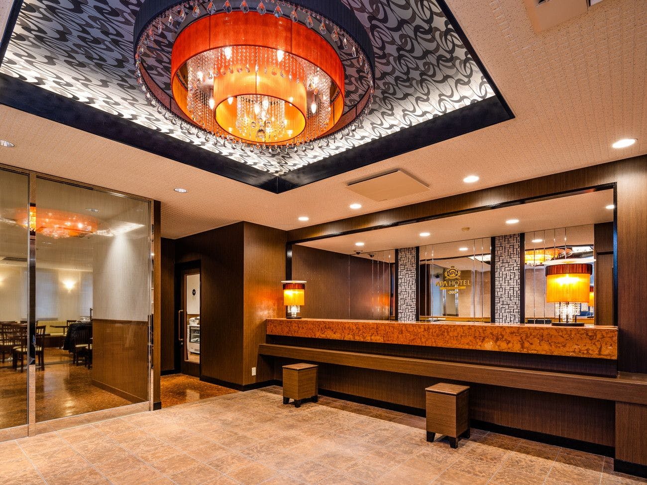 แผนกต้อนรับและล็อบบี้