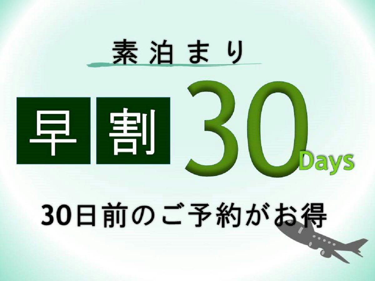 【早期割】30日前限定お得にステイ＜素泊まり＞　※高速船ターミナルに一番近いホテル
