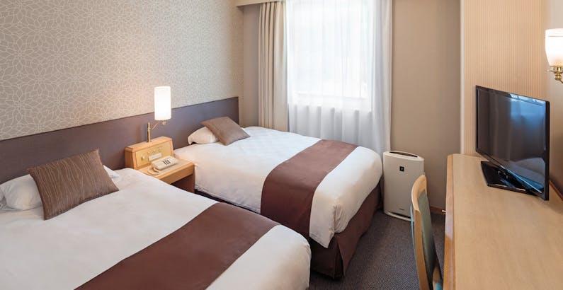 松山東急reiホテル 早決45 早期予約がお得 朝食付プラン 禁煙スタンダードツインルーム 18 4平米 一休 Com