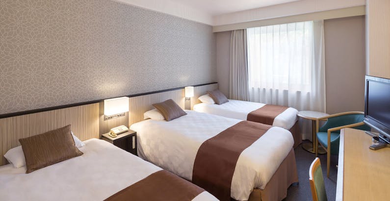 松山東急reiホテル 朝食付き 松山東急reiホテルオリジナル インターネット特別料金 シンプルステイプラン 喫煙スタンダードトリプルルーム 22 5平米 一休 Com