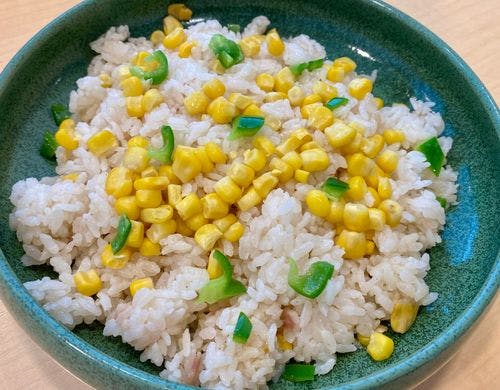 朝食イメージ（コーンチャーハン）