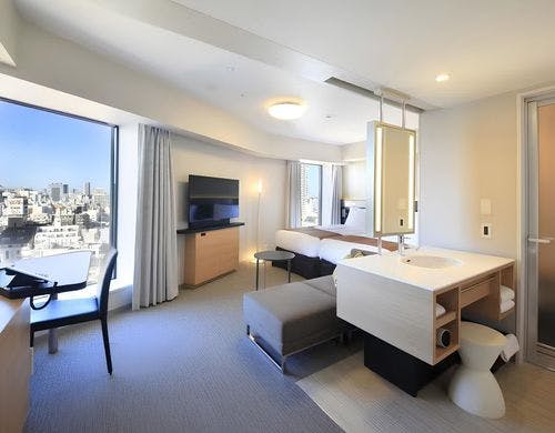 コーナーツイン（シモンズ110cm幅2ベッド）