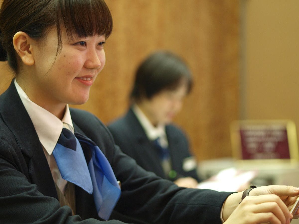 心を込めて、笑顔でお客様をお迎え致します