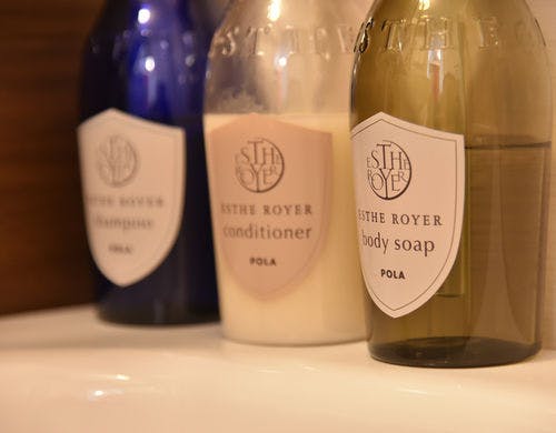 客室のアメニティー