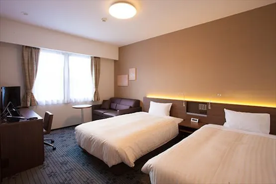 ツイン:禁煙/バストイレ別/Free wi-fi