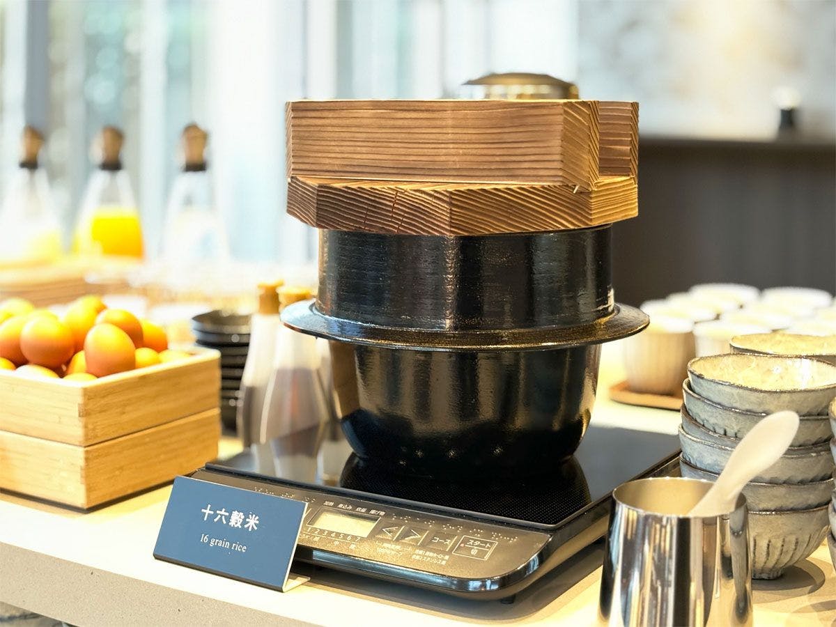 【อาหารเช้า】มีข้าวธัญพืชสิบหกชนิดเพื่อสุขภาพให้บริการด้วย