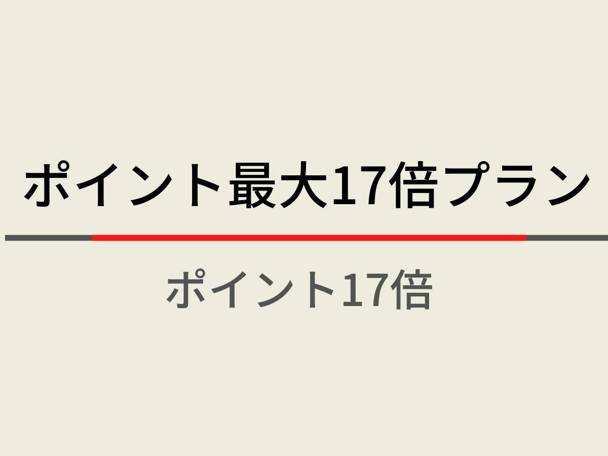 【素泊】【会員限定】ポイント最大17倍プラン