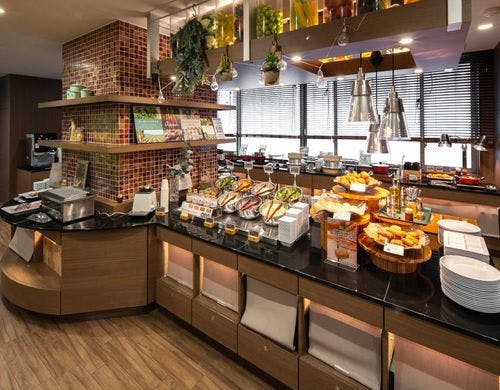 有料朝食ビュッフェ