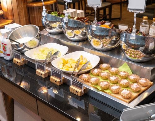 有料朝食ビュッフェ