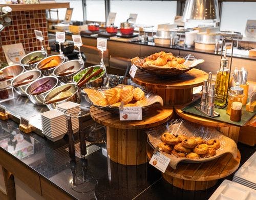 有料朝食ビュッフェ