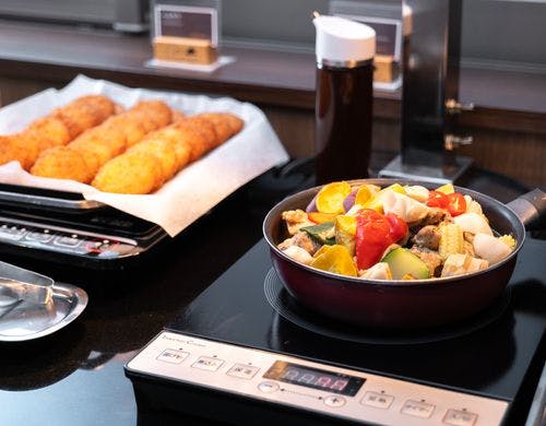 有料朝食ビュッフェ