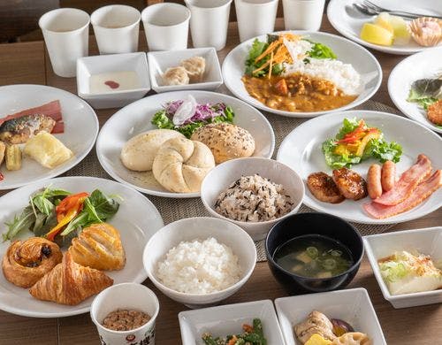有料朝食ビュッフェ