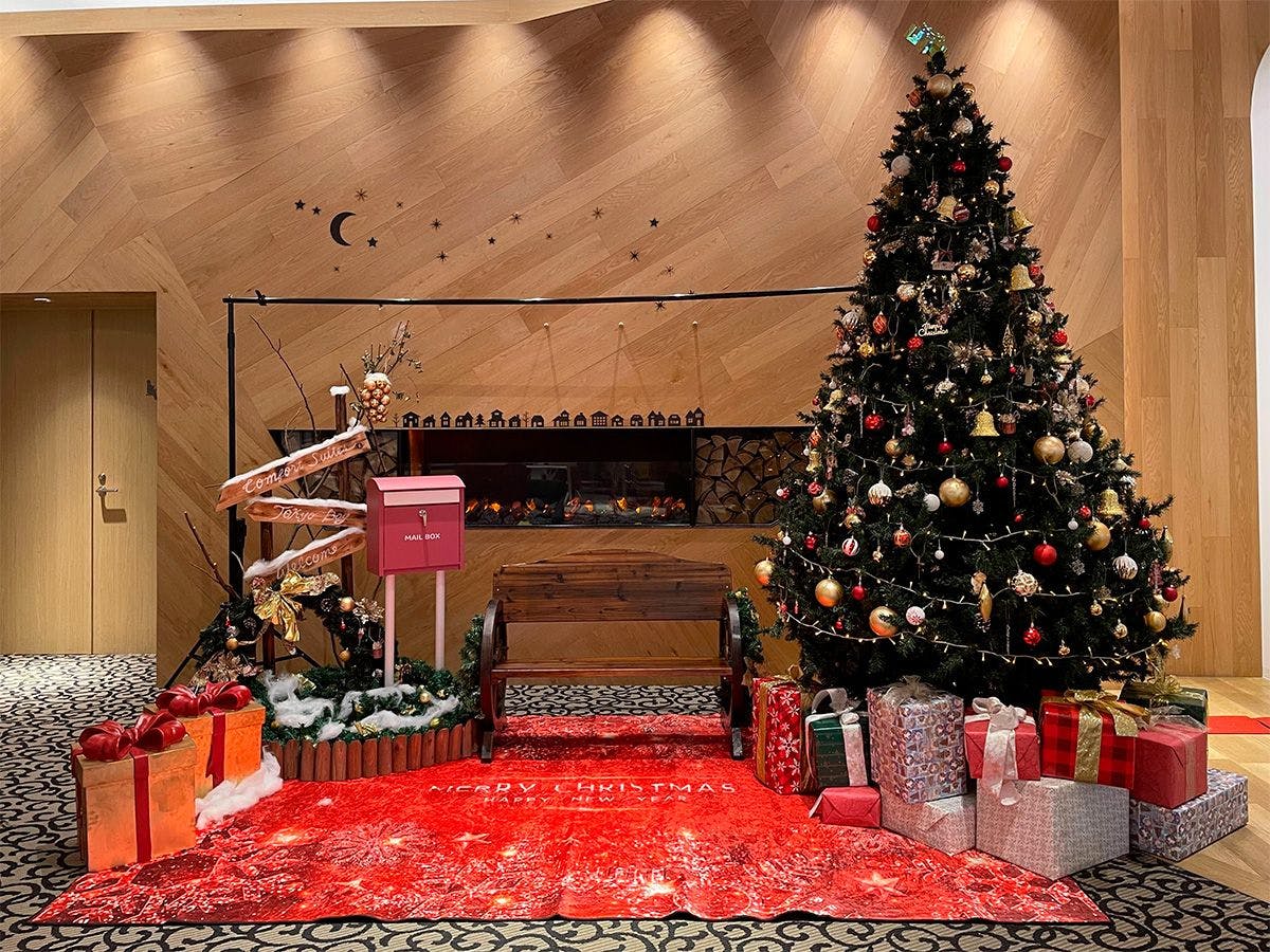 【室数限定】クリスマスルームでホテルステイ※スパークリングワイン付き※12時チェックアウト※朝食付き