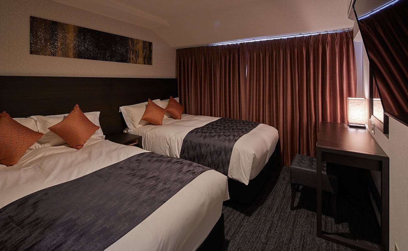 ◆标准双床房 / 约18平方米