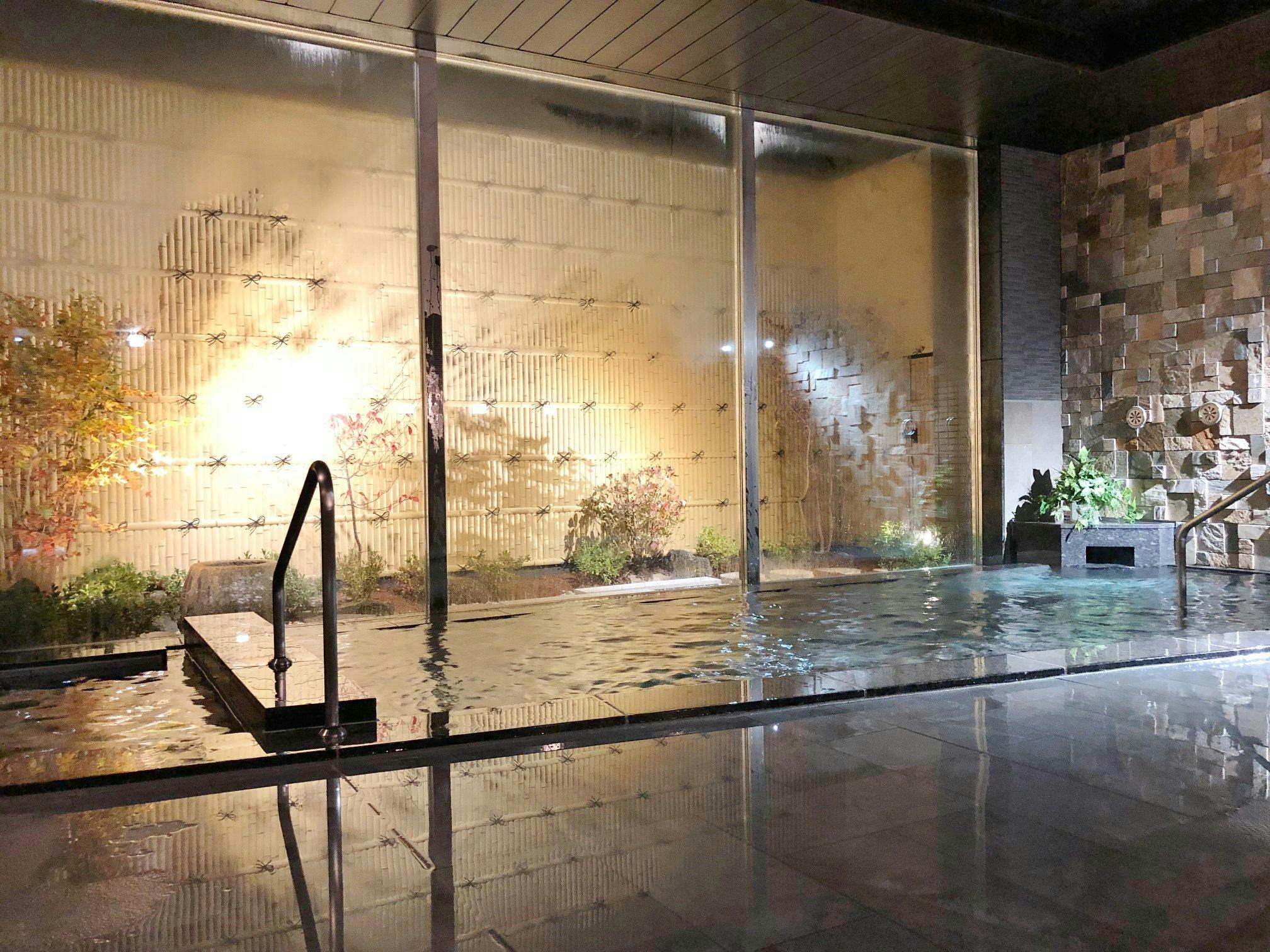 虎杖浜天然温泉　「旅人の湯」　ホテルルートインGrand室蘭