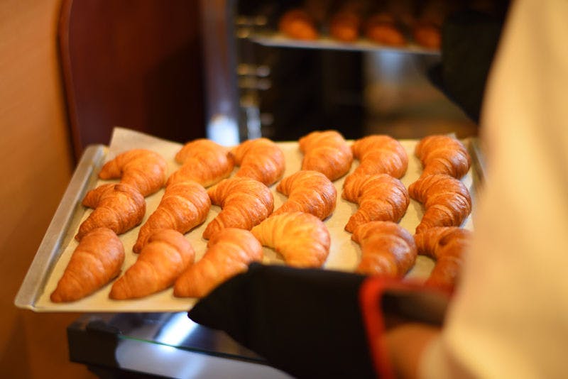 朝食バイキング