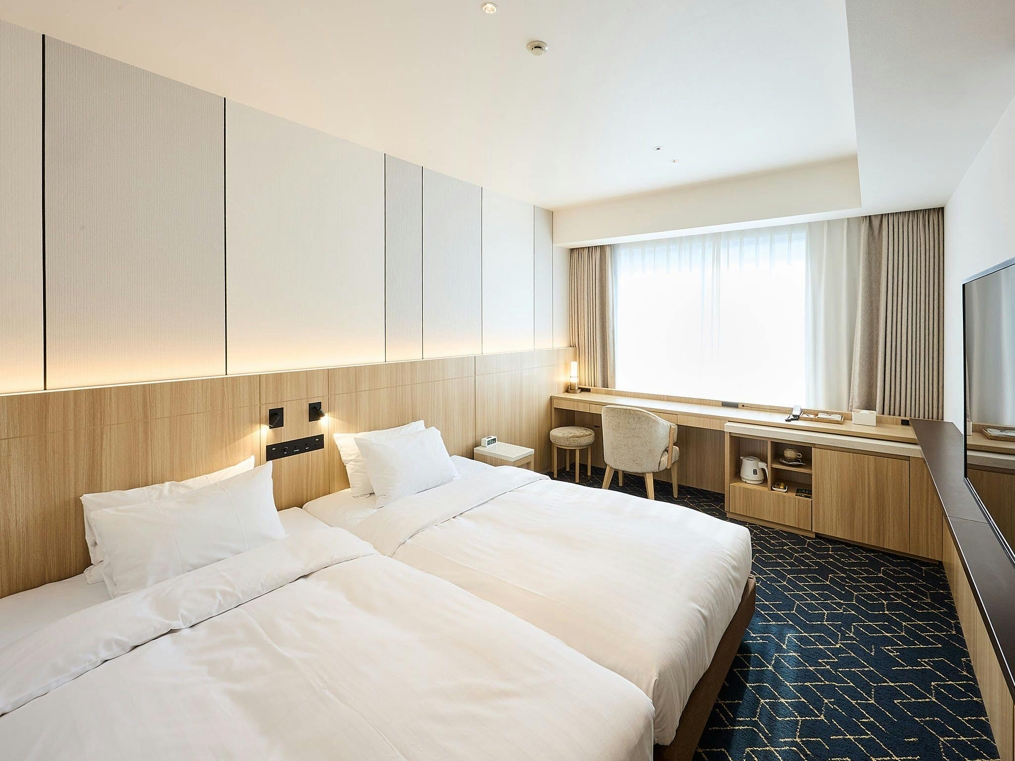 【禁煙】ハリウッドツイン（20平米）