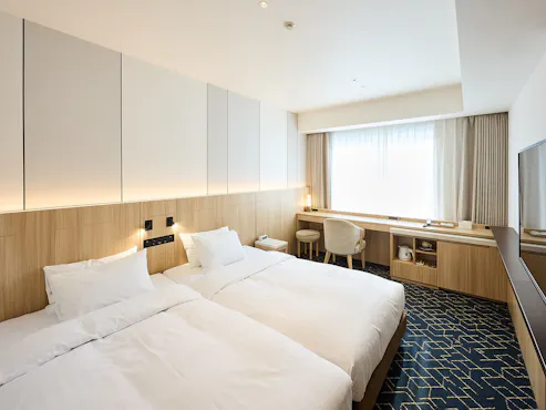 【禁煙】ハリウッドツイン(20平米)