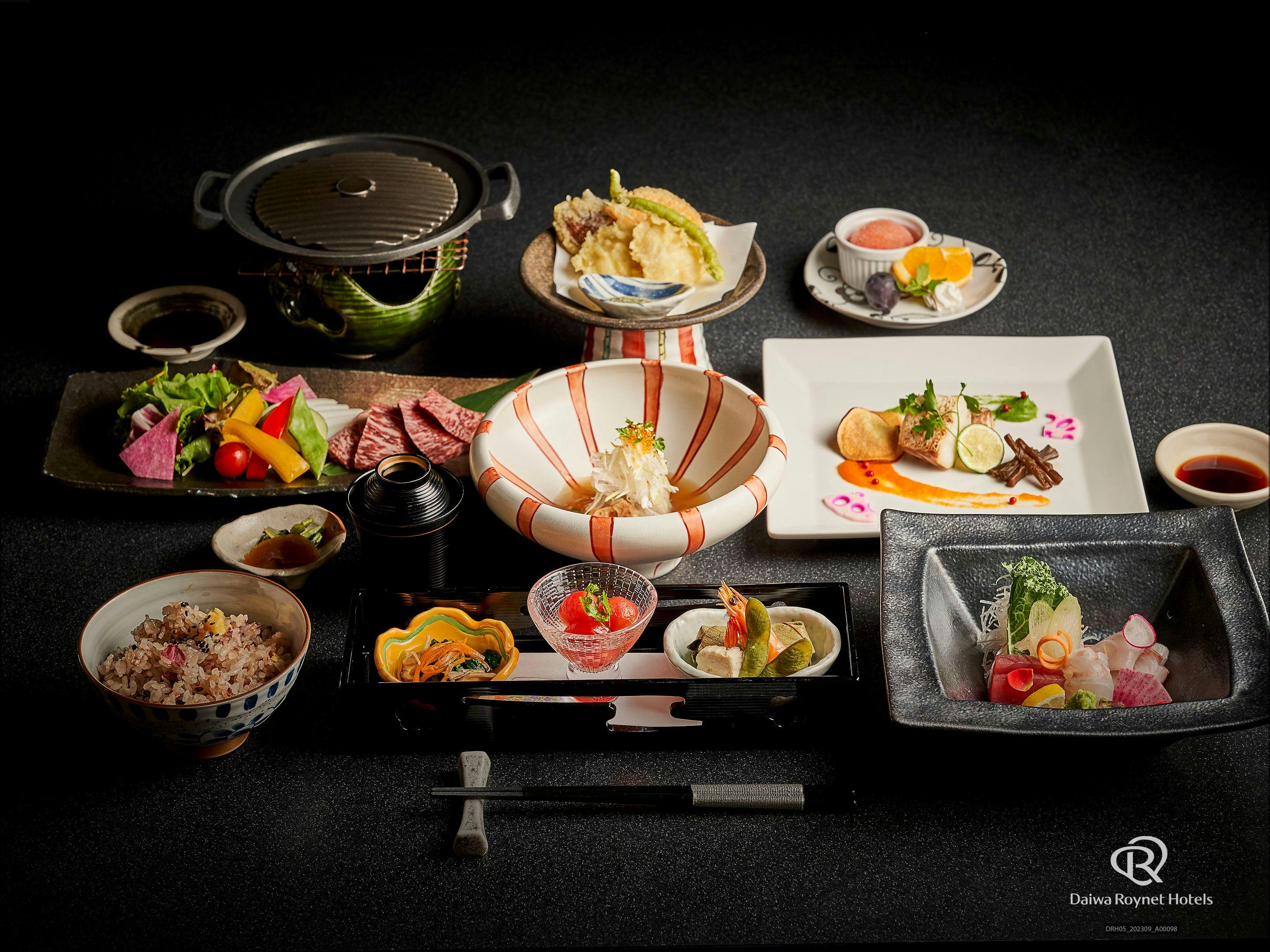 【朱雀コース】ちょっと贅沢なご夕食。1泊2食付プラン【自家源泉大浴場完備】