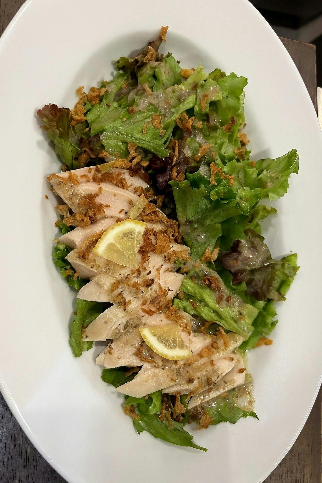 鶏胸肉の健康サラダ