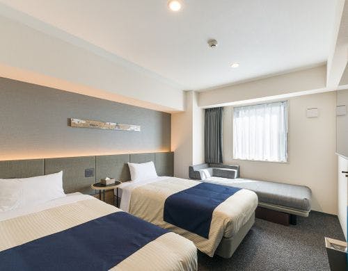 デラックスツイン（ソファベッド付）